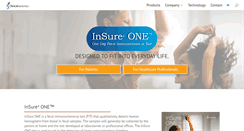 Desktop Screenshot of insuretest.com